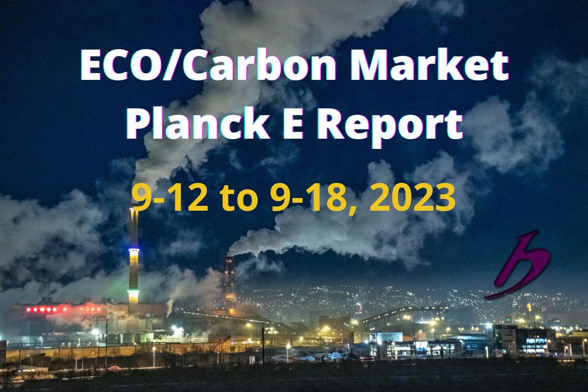 ECO/Carbon Market Report #52/2023